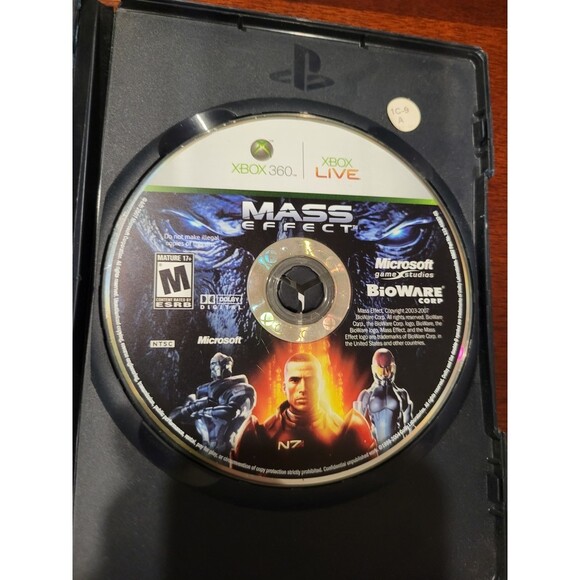 Mass Effect Xbox 360 Video Game Not Original Case - Picture 1 of 3